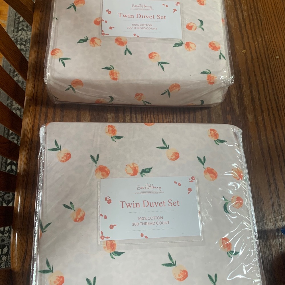 SweetHoney twin duvet cover